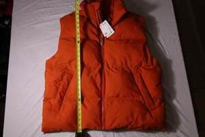 H&M Men's Orange Water-Repellent Puffer Vest